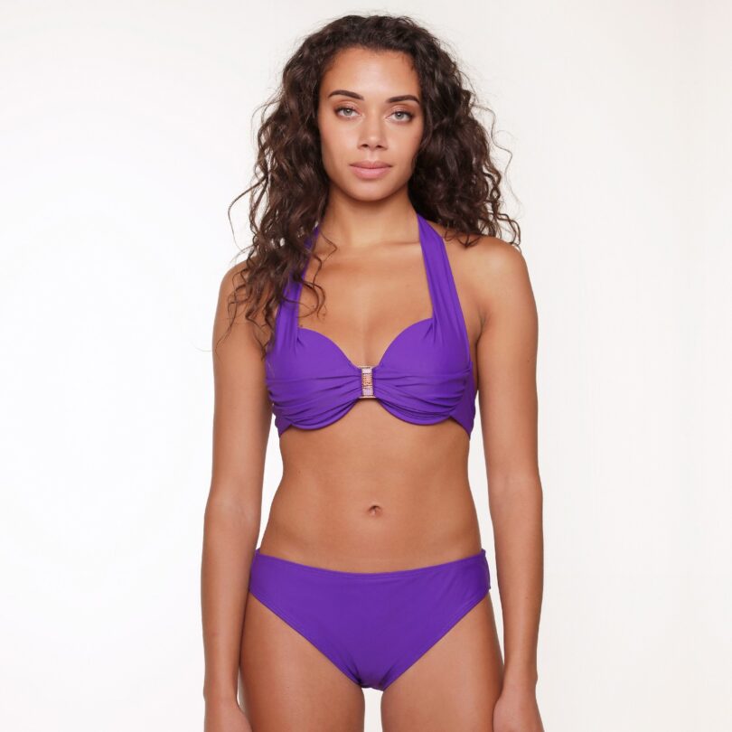 Violet Halternek Bikini Set